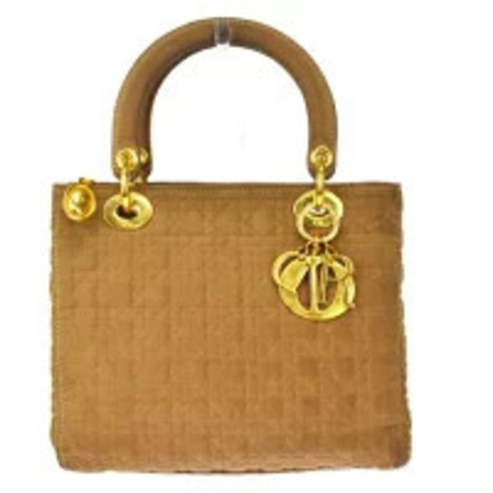 Christian Dior Lady Cannage Handbag Beige